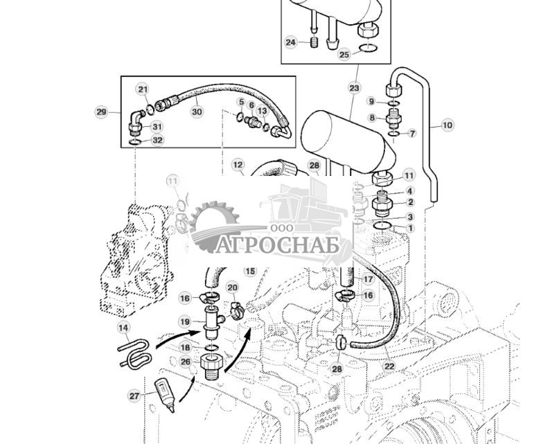 БАК ДЛЯ ГИДРАВЛИЧЕСКОГО МАСЛА, ТРУБОПРОВОДЫ И ШЛАНГИ - ST209114 138.jpg